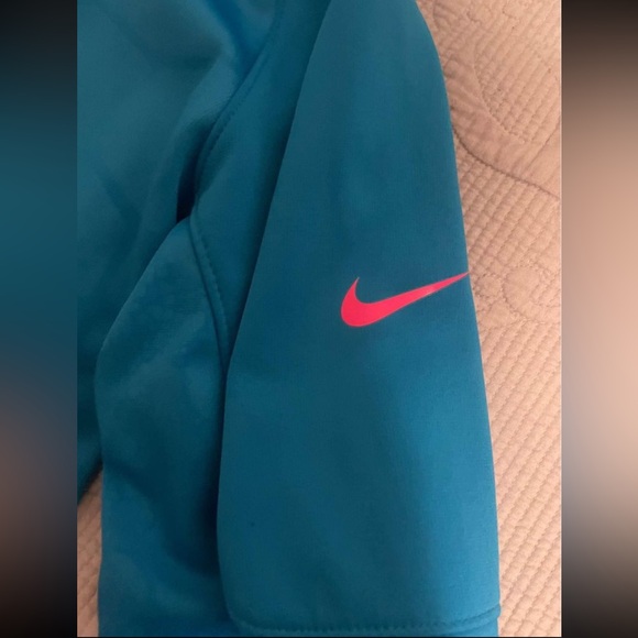 Nike Lebron James DNA Elite Full Zip Jacket Blue Pink Therma-Fit - Picture 5 of 7